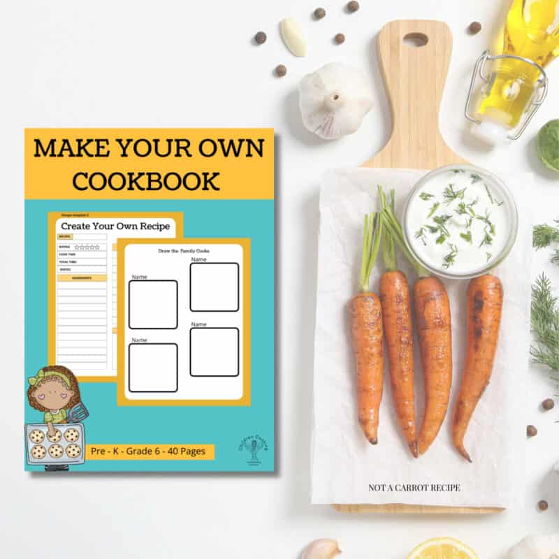 Cookie Recipe and Guide for Cooking with Children Cookbook for Grades 2-6
