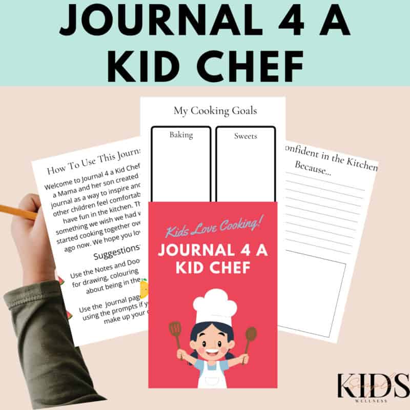 Journal for Kids who Like to Cook | For ages 6-10 Years old