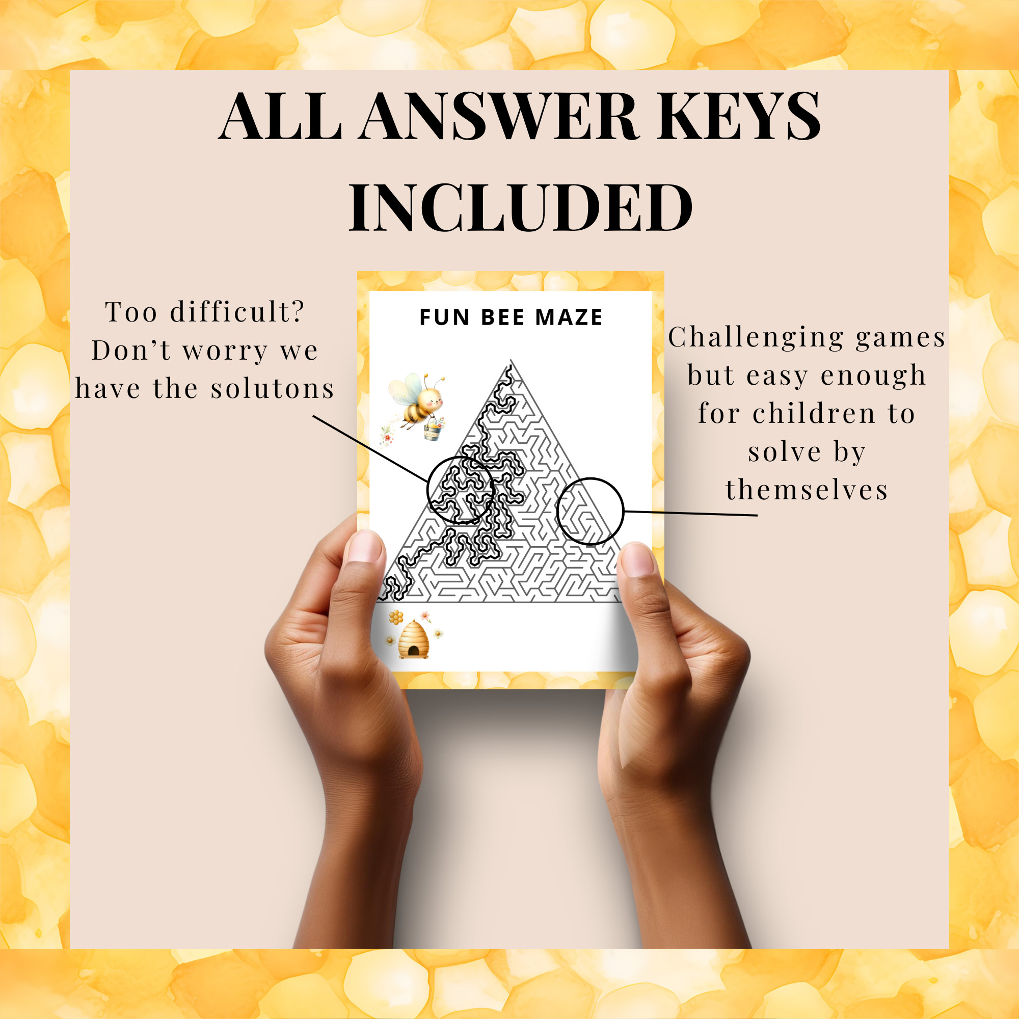 Summer Printable, Bee Unit Study for Elementary Kids Ages 8–11 - Image 5