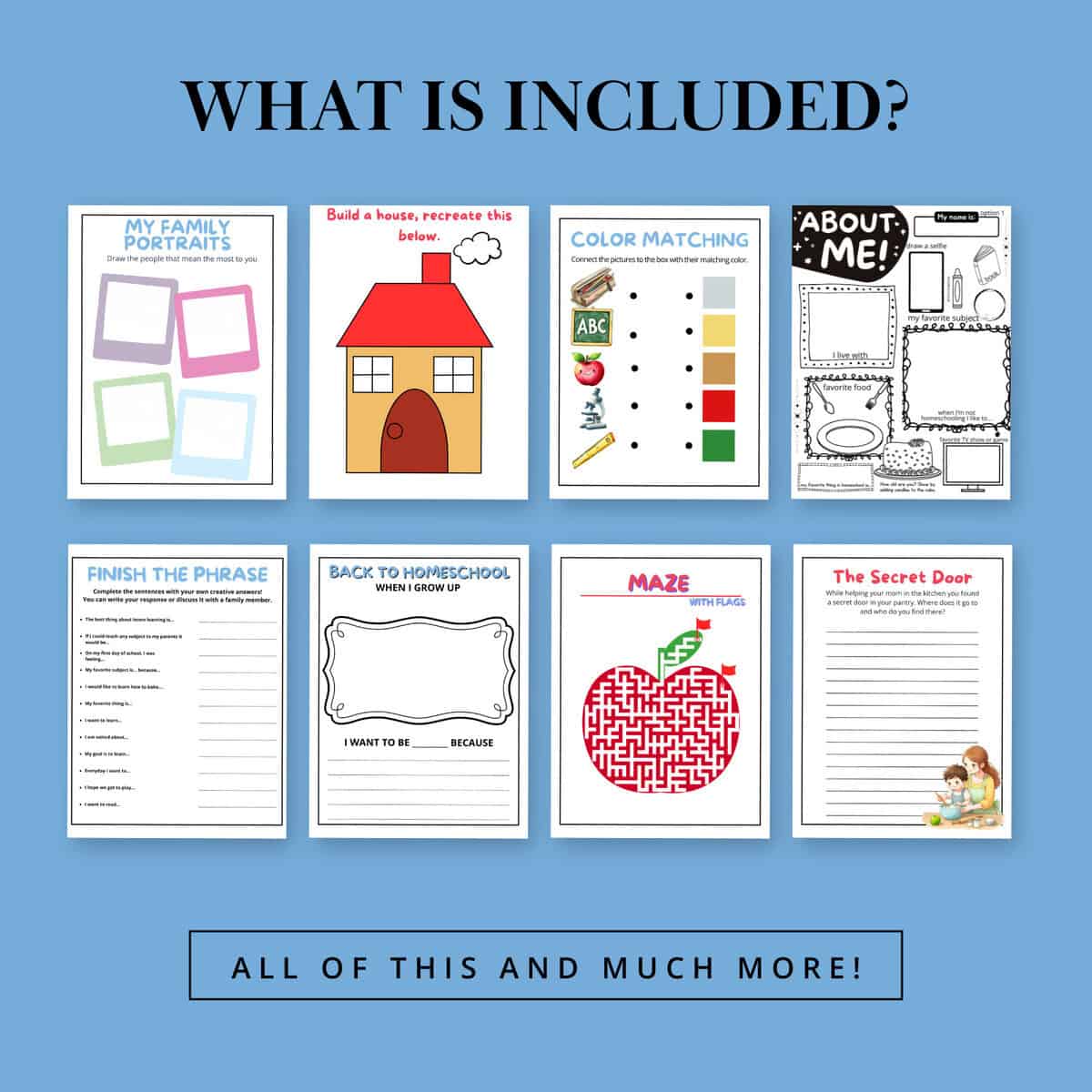 All You Need for a Back to Homeschooling Printable Pack - Image 3
