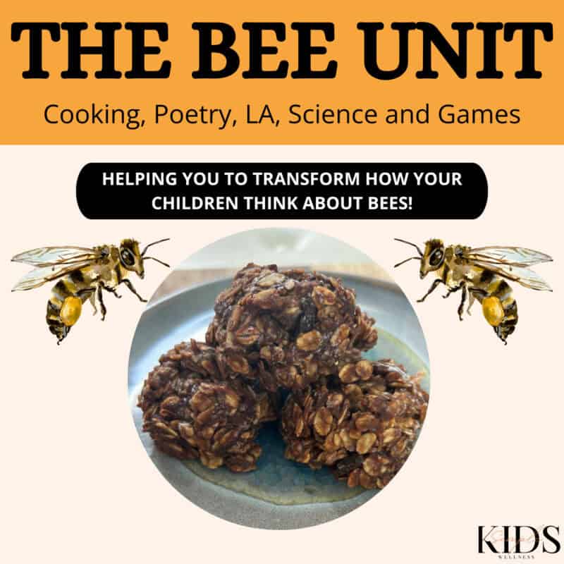 Summer Printable, Bee Unit Study for Elementary Kids Ages 8–11